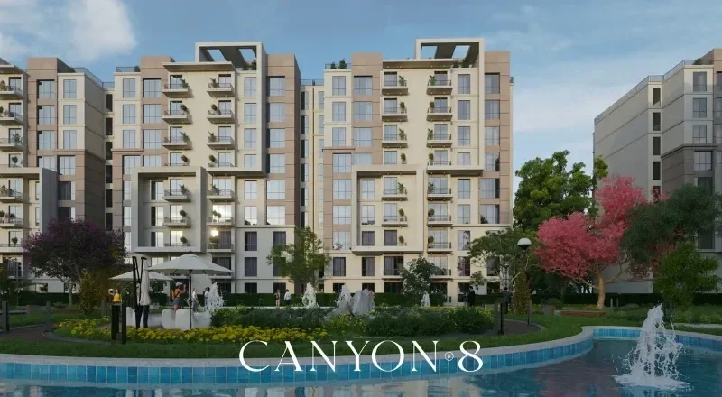 Studio for Sale with 47 sqm in Canyon 8 – New Capital, Egypt
