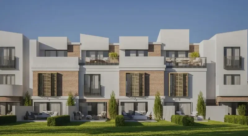 Twin House for Sale with 185 sqm in The New Phase in Scenes – Mostakbal City, Egypt