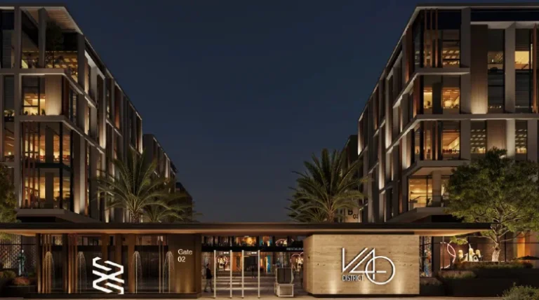 Administrative unit with an area of 404 sqm in V40 District New Cairo.